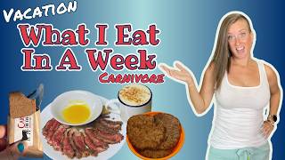 What I Eat in a Week on a Carnivore Vacation 🏖️🥩