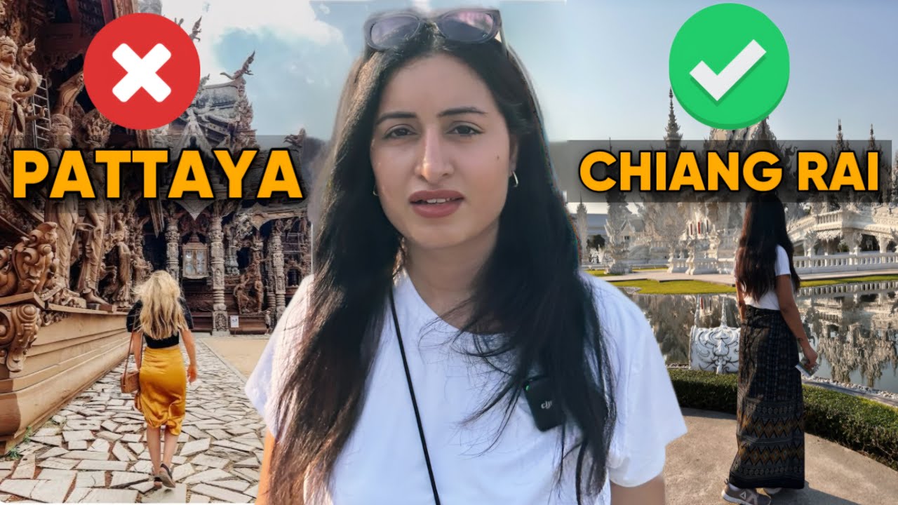 Experience the mesmerizing Wat Rong Khun temple through the eyes of a tourist in this captivating video.