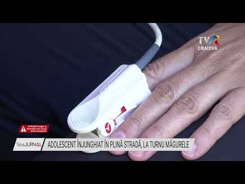 ADOLESCENT ÎNJUNGHIAT ÎN PLINĂ STRADĂ, LA TURNU MĂGURELE