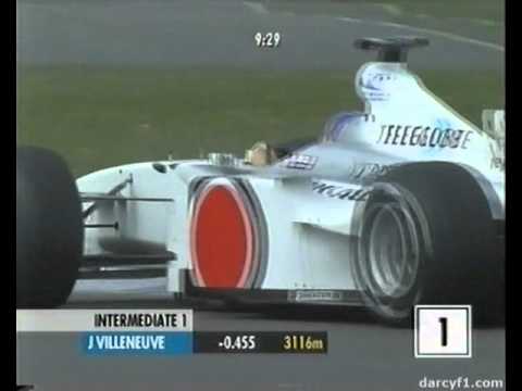 F1 Britain 2000 - Jacques Villeneuve Ragged Lap