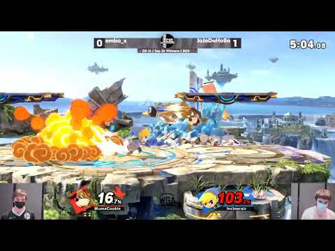 Domino Effect 21 - Embo_z (Duck Hunt) vs. JoJoDaHoBo (Toon Link) - Ultimate Top 32 Winners Bo3