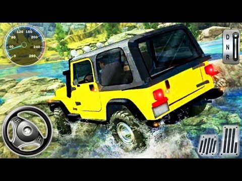 Offroad Jeep Driving Simulator - Extreme SUV 4x4 Prado Stunts Drive - Android GamePlay