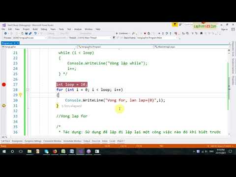VD17 - Vòng lặp For