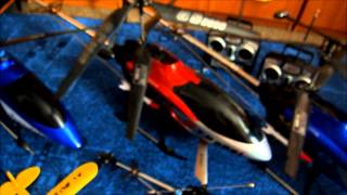 preview picture of video 'My air park RC model helicopters and RC model airplanes - Snezhinsk, Russia.'