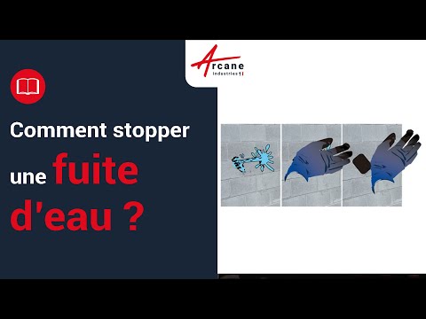 comment reparer infiltration d'eau mur