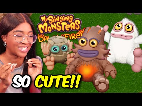 My Singing Monster Dawn of Fire IS SO CUTE!!