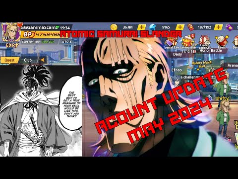 Account Re-Evaluation May 2024 - OPM:The Strongest GLOBAL - Atomic Samurai Slander