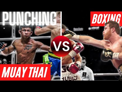 Muay Thai vs. Boxen Cross | Schlagunterschiede