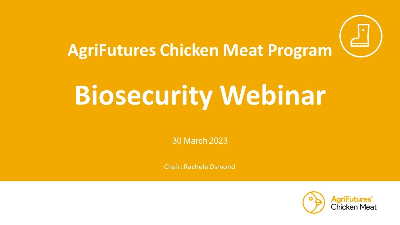 Biosecurity webinar with ExoFlare