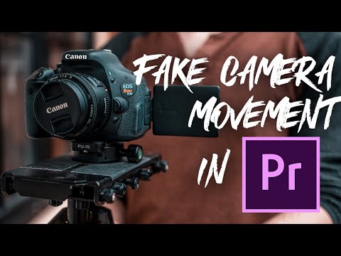 How To FAKE Camera Movement In PREMIERE PRO (Handheld, Zoom, Pan)