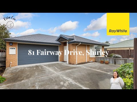 81 Fairway Drive, Shirley, Christchurch City, 3 Bedrooms, 1 Bathrooms, House