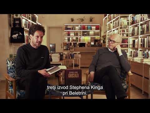 Naslovnica: Beletrina v živo: Stephen King Obstati