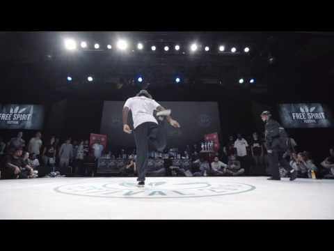 Ness vs Greenteck - 1 vs 1 Popping 1/2 Final - Free Spirit Championship 2016