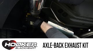 In the Garage™ with Parts Pro™: Hooker Blackheart Axle-Back Exhaust Kit