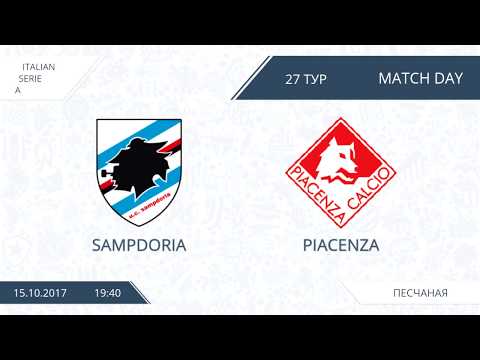AFL17. Italy. Primera. Day 27. Sampdoria - Piacenza