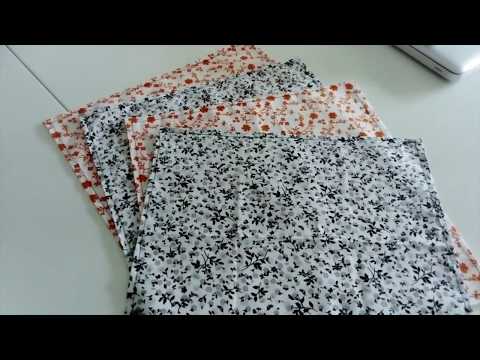 #1 : COUDRE DES MOUCHOIRS EN TISSUS - CHARLIE WASTE