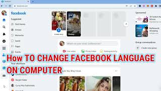 HOW TO CHANGE FACEBOOK LANGUAGE ON COMPUTER 2024