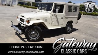 Video Thumbnail for 1979 Toyota Land Cruiser FJ43