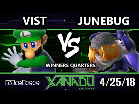 S@X 247 SSBM - Vist (Luigi) Vs. Junebug (Sheik) - Smash Melee Winners Quarters