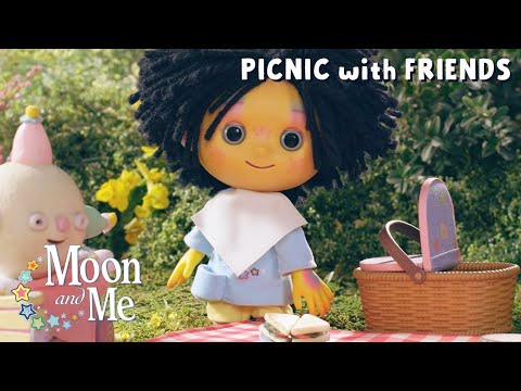 PICNIC TIME with FRIENDS 😋 🥐 MOON and ME 🌙 Calming Bedtime Stories for Kids