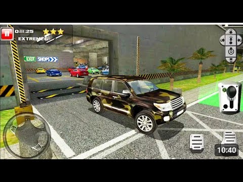 Long Lexus SUV Car With Emergency Sirens #4 Drive On Container Track - Android Gameplay
