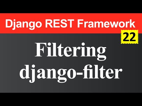 Filtering and django filter in Django REST Framework Hindi