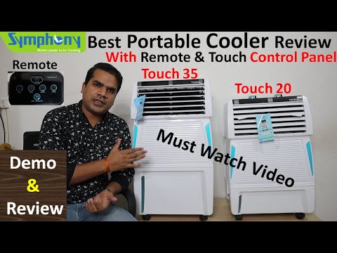 Symphony Air Cooler Touch 35 & Touch 20 detailed review,  best Air Cooler in India 2021 🔥