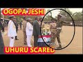 WHAT EXCITED PRESIDENT UHURU MOST DURING THE KDF PASSING OUT CEREMONY IN ELDORET HATA ANAOGOPA