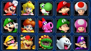 Mario Kart Double Dash HD - All Characters