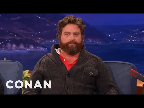 Zach Galifianakis podruhé u Conana O'Briena