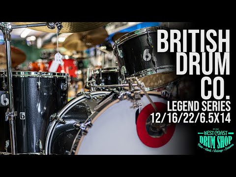 British Drum Co. Legend Series 12/16/22/6.5x14 Scandinavian Birch