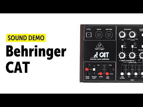 Behringer CAT Sound Demo (no talking)