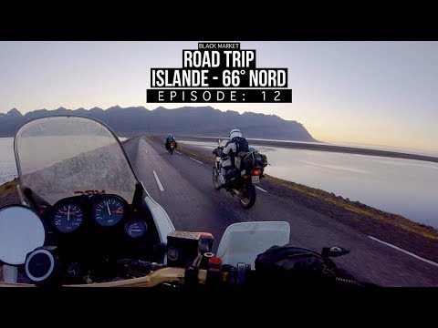 BLKMRKT - La roue arrière de ma moto casse en Islande !   - [ISLANDE 66° NORD EP12]