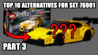 TOP 10 Alternate Builds for Lego Speed Champions set 76901 Toyota GR Supra (Part 3)