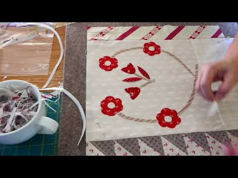 Bunny Hill Designs - Le Jardin Quilt - Block 1