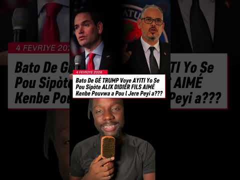 Rezime Enfòmasyon Jounen 4 Fevriye 2026 Lan/Usa News🇺🇸/World News🌎🗞️