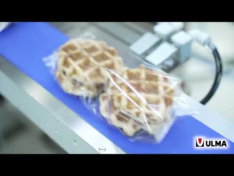 Flow Pack packaging solution for waffles  - ULMA Packaging