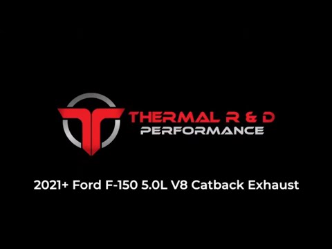 2021+ Ford F-150 5.0L V8 - Catback Exhaust
