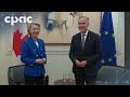 PM Carney meets with Ursula von der Leyen in Rome – May 17, 2025
