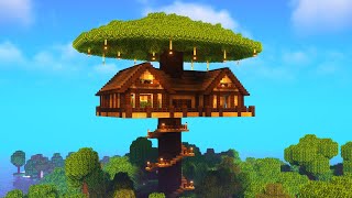 Minecraft: How to Build a Tree House [Tutorial]