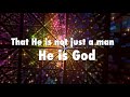 Fred Hammond - "He Is Not Just a Man" - lyrics - hayslettm Fred Hammond - "He Is Not Just a Man" - lyrics