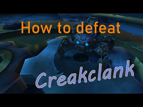 How to defeat Creakclank on Mechagon Island - World of Warcraft pet battle guide. (ENG)