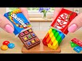 Satisfying Rainbow Skittles Vs KitKat Chocolate Colorful Candy Battle You Can T Miss