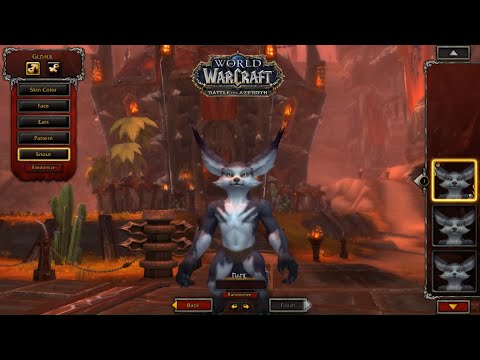 Vulpera Dance Animation, Heritage Armor Set, Customization, Mount - Visions of N'Zoth 8.3