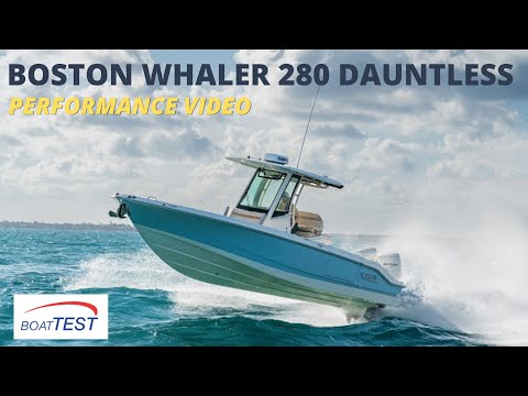 Boston Whaler 280 Dauntless video