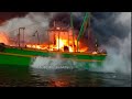 chennai fishing boat fire accident chennai kasimedu fishing harbour fire accident in tamil