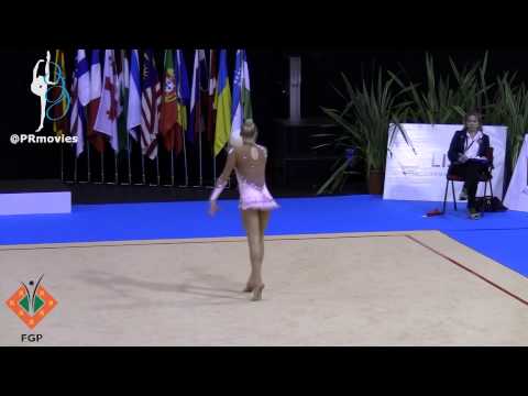 Kseniya Moustafaeva - FRA - Bola (Ball) - Qualification - WC of Lisbon 2013