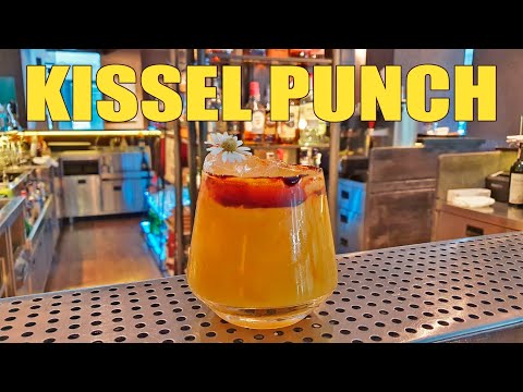 How to make KISSEL COCKTAIL by Mr.Tolmach #GoPro #GoExpert
