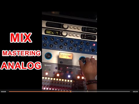 MIX ANALOG THIẾT BỊ MIXING VÀ MASTERING - NISSIAUDIO