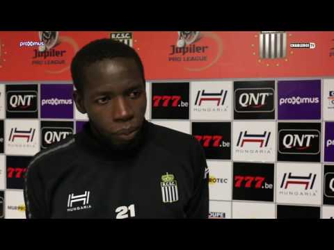 Christophe Diandy après R.Charleroi S.C - KRC Genk
